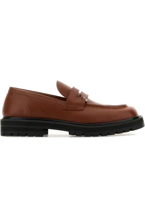 Marni Loafers, male, , Size: 10 US Caramel Leather Loafers