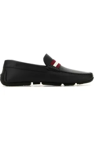 Bally Loafers, male, , Size: 7 US Ivory Leather Perthy Loafers