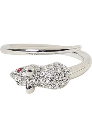 Marc Jacobs Rings, female, , Size: M Crystal Ring Whimsical Design Watch