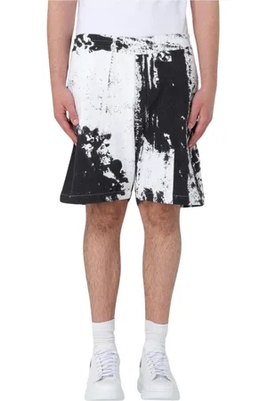 Alexander McQueen Casual Shorts, male, , Size: M Modern Print Shorts