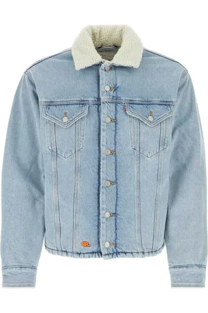 ERL Denim Jackets, male, , Size: S Levis Denim Jacket Collaboration