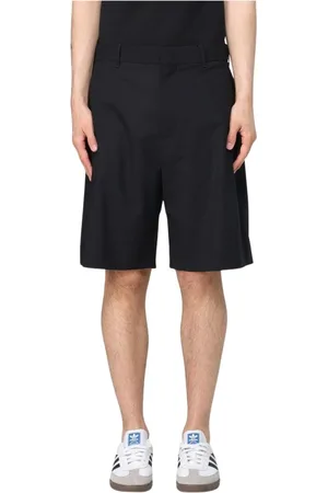 Msgm Casual Shorts, male, , Size: M Blue Casual Shorts for Modern Man
