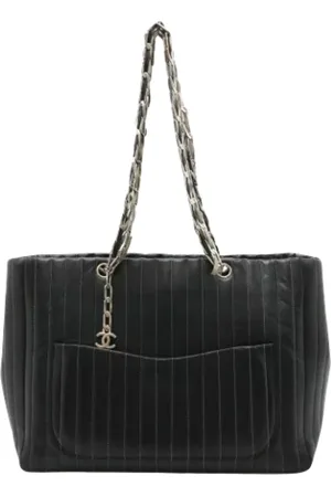 CHANEL Pre-owned Tote Bags, female, , Size: ONE SIZE Pre-owned Leather chanel-bags
