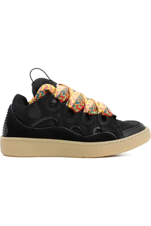 Lanvin Sneakers, female, , Size: 7 US Leather Curb Sneakers