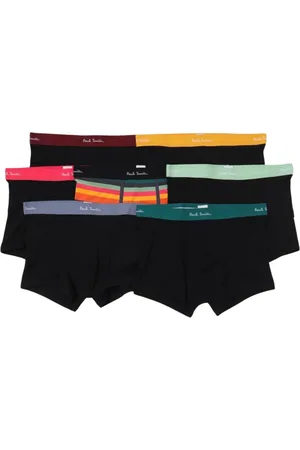 Paul Smith Bottoms, male, , Size: 2XL Colorful Waistband Boxer Briefs 7Pack