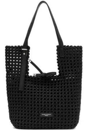 Gianni chiarini Tote Bags, female, , Size: ONE SIZE Geometric tote bag with removable pouch
