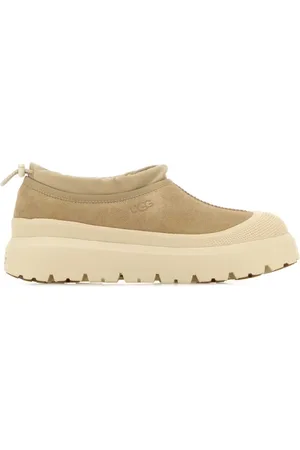 UGG Flats, male, , Size: 9 US Sand Suede Rubber Slip-On Sneakers