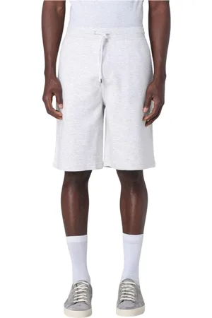 Brunello Cucinelli Casual Shorts, male, , Size: XL Relaxed Fit Cotton Shorts