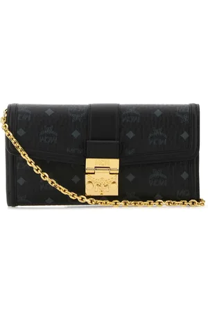MCM Shoulder Bags, female, , Size: ONE SIZE Canvas Tracy Clutch Bag