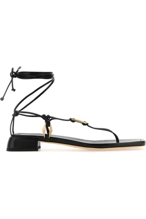 Jimmy Choo Flat Sandals, female, , Size: 10 US Onyxia Thong Sandals