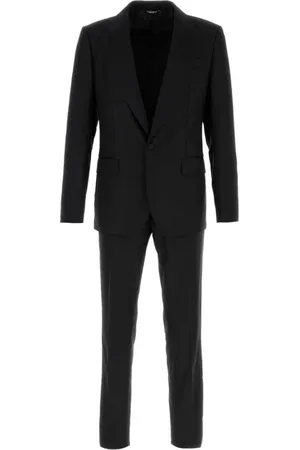Dolce & Gabbana Single Breasted Suits, male, , Size: S Elegant Wool Blend Suit