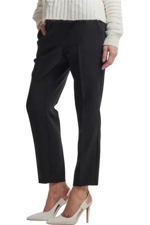Kocca Chinos, female, , Size: 2XS Chic Shiny Side Detail Trousers