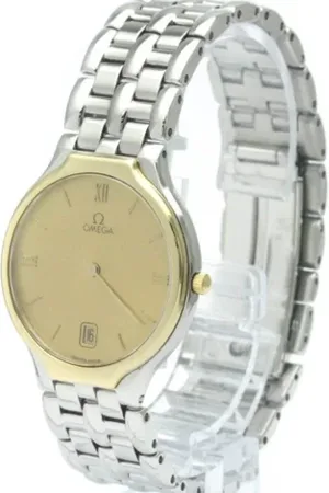 Omega Pre-owned Watches, male, , Size: ONE SIZE Pre-owned Stainless Steel watches