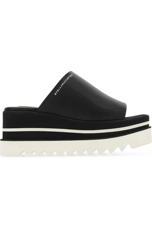 Stella McCartney Wedges, female, , Size: 10 US Elyse Slip-On Sandals