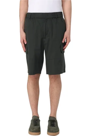 Armani Exchange Casual Shorts, male, , Size: W29 Stylish Cargo Shorts Multiple Pockets