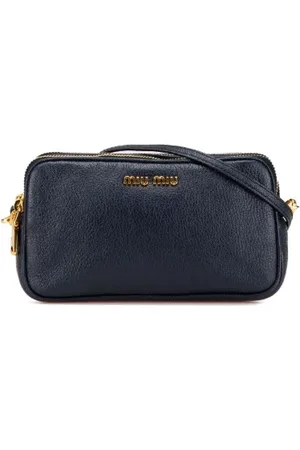 Miu Miu Pre-owned Cross Body Bags, female, , Size: ONE SIZE Pre-owned Leather shoulder-bags