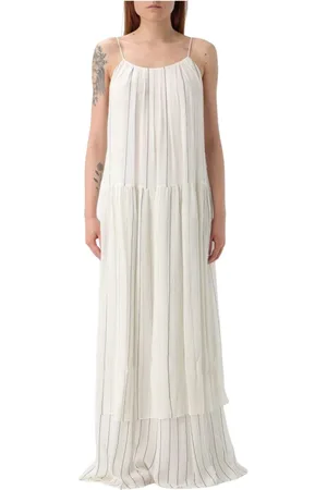 HUGO BOSS Maxi Dresses, female, , Size: S Elegant Midi Dress Flattering Silhouette