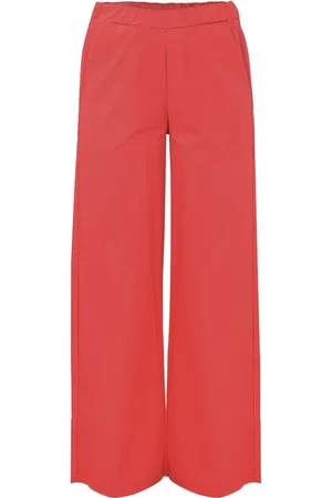 Kocca Wide Trousers, female, , Size: 2XL Wide-leg Cotton Trousers with Pockets