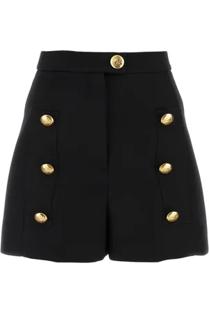 Alexander McQueen Short Shorts, female, , Size: XS Wool Shorts