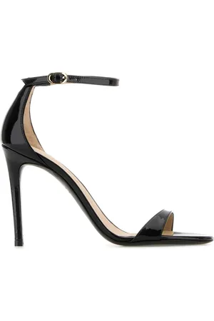 Stuart Weitzman High Heel Sandals, female, , Size: 7 1/2 US Leather Nudist Sandals