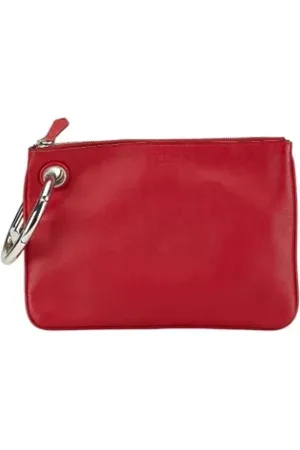 Fendi Pre-owned Clutches, female, , Size: ONE SIZE Pre-owned Leather fendi-bags