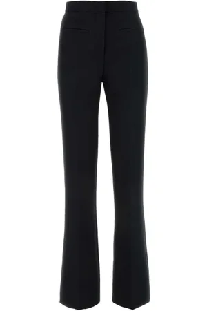 Msgm Straight Trousers, female, , Size: 3XS Pressed Crease Tailored Trousers