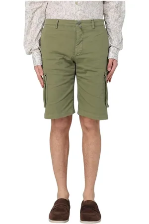 Kiton Casual Shorts, male, , Size: W38 Luxury Slim-Fit Wool Pants