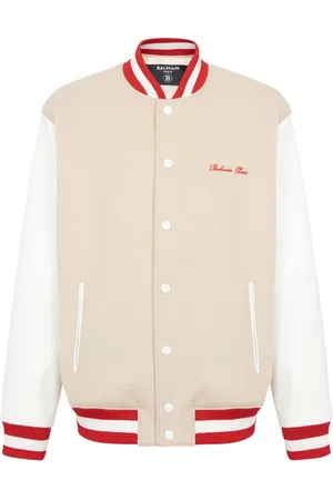 Balmain Bomber Jackets, male, , Size: L Signature bomber jacket