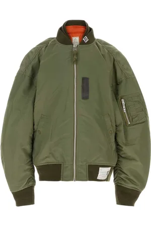 MIHARA YASUHIRO Bomber Jackets, male, , Size: S Army Nylon Bomber Jacket