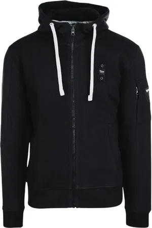 Blauer Zip-throughs, male, , Size: M Hooded Cardinton Sweatshirt