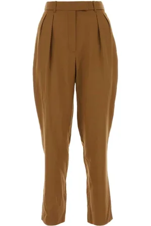 A.P.C. Tapered Trousers, female, , Size: XS Camel Wool Pant