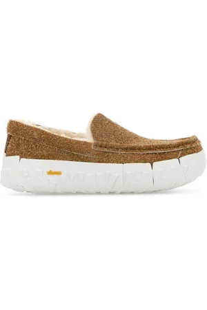 UGG Loafers, male, , Size: 12 US Camel Suede Ascot Slip Ons