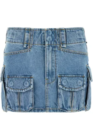 Alexander Wang Denim Skirts, female, , Size: W25 Denim Mini Skirt
