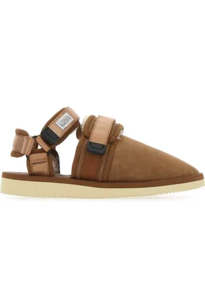SUICOKE Slippers, male, , Size: 10 US Biscuit Suede Water Slippers