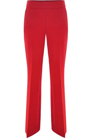 Kocca Straight Trousers, female, , Size: XS Classic Cut Trousers with Elegant Waistband