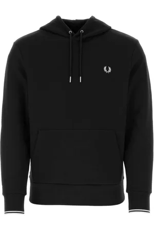 Fred Perry Hoodies, male, , Size: M Cotton Sweatshirt