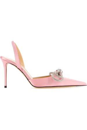 Mach & Mach Pumps, female, , Size: 6 US Satin Pumps - 9.5 cm Heel Height