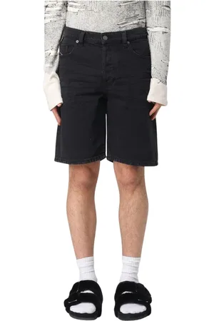 Diesel Denim Shorts, male, , Size: W30 Stylish Grey Men