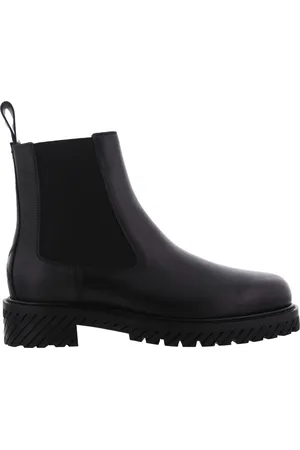 OFF-WHITE Chelsea Boots, male, , Size: 8 US Combat Chelsea Boots