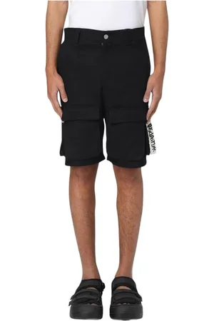 DISCLAIMER Casual Shorts, male, , Size: M Stylish Cargo Shorts with Multiple Pockets