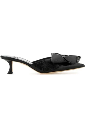 Jimmy Choo Heeled Mules, female, , Size: 6 US Leather Staz Mules Heels