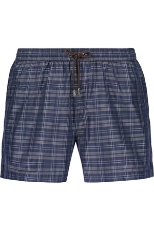 MOORER Beachwear, male, , Size: L Quick Dry Swim Shorts with Motif