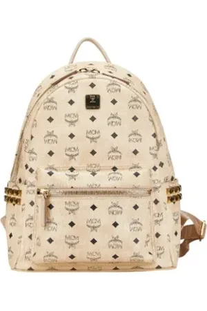MCM Pre-owned Backpacks, female, , Size: ONE SIZE Pre-owned Leather backpacks