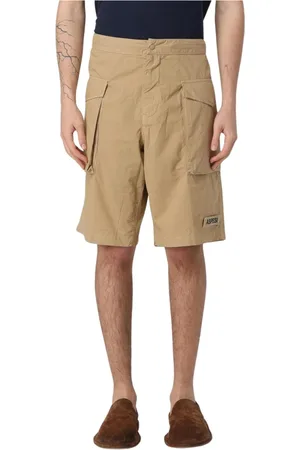 Aspesi Casual Shorts, male, , Size: L Cargo Shorts with Multiple Pockets