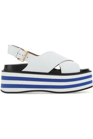 Marni Flat Sandals, female, , Size: 8 US Flat Sandals