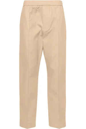 Lanvin Straight Trousers, male, , Size: XL Mid-Rise Straight-Leg Trousers