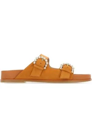 Stuart Weitzman Flat Sandals, female, , Size: 6 US Piper Flat Sandals