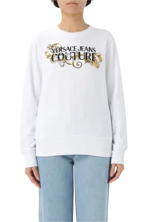 VERSACE Sweatshirts, female, , Size: XS Luxury Knit Sweater