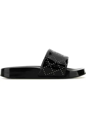 Tory Burch Sliders, female, , Size: 6 US Double T Pool Slides