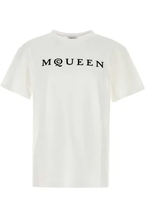 Alexander McQueen T-Shirts, male, , Size: XL Cotton T-Shirt